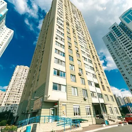 Apartment With View On 24 Floor Kyiv Exterior photo